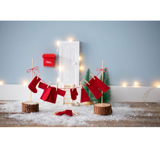 Bastelset Wichtelt&uuml;r "Elf Door"