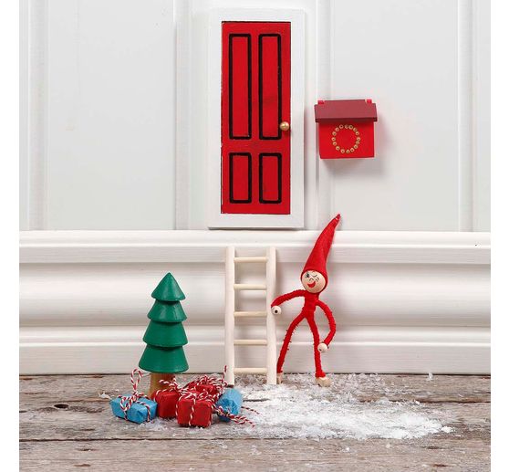 Bastelset Wichtelt&uuml;r "Elf Door"
