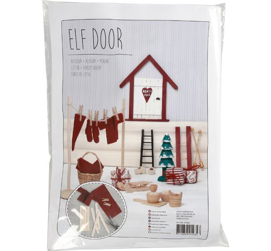 Bastelset Wichtelt&uuml;r "Elf Door"