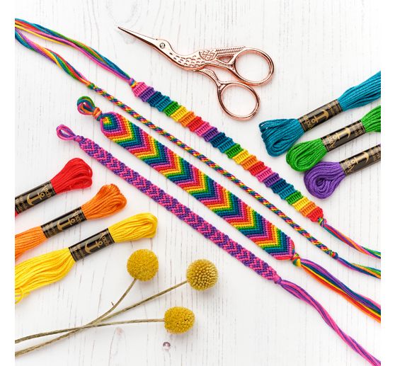 Anchor Starter Kit "Freundschaftsb&auml;nder Kit Regenbogen"