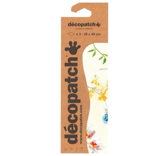 D&eacute;copatch-Papier "Blumenwiese"