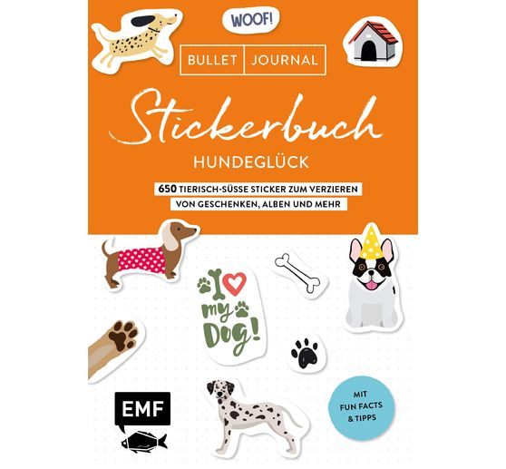 Book "Bullet Journal Stickerbuch - Hundegl&uuml;ck"