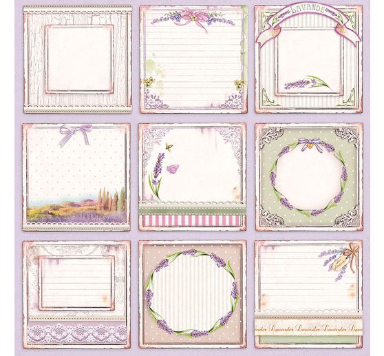 Scrapbook-Block "Provence"