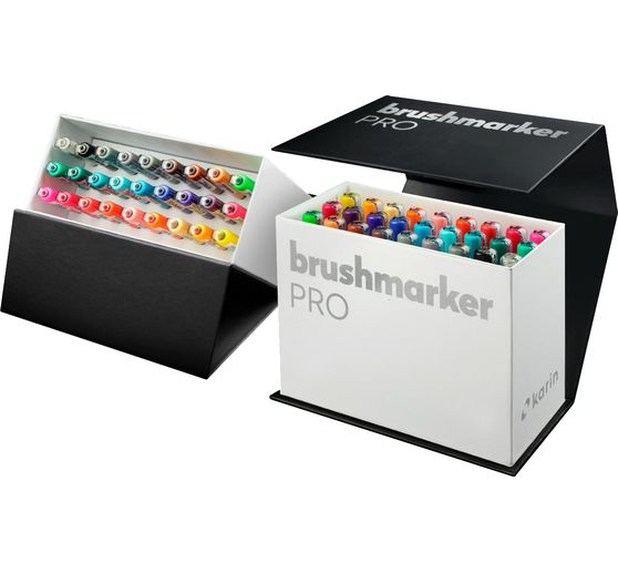 Karin Brushmarker PRO Mini Box 26 colours + blender set