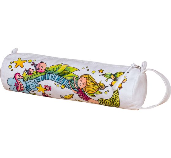 Bastelset Sportbeutel und Schlamperm&auml;ppchen "Mermaid"
