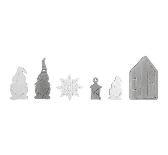 Silicone casting mould "Secret Santa"