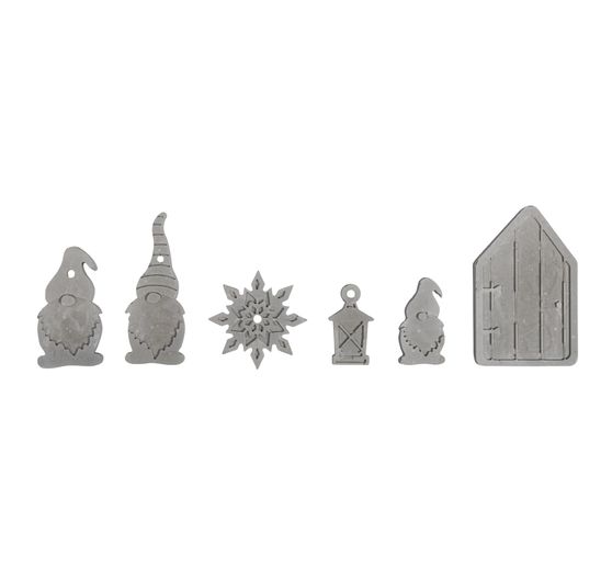 Silicone casting mould "Secret Santa"