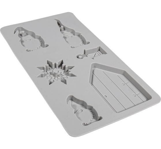 Silicone casting mould "Secret Santa"