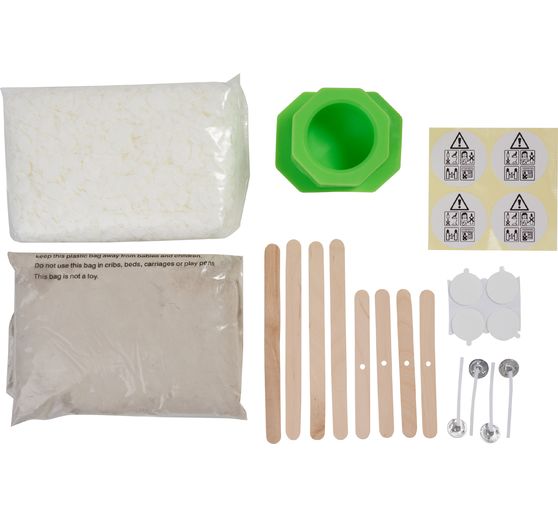 Kreativ-Set "Beton Kerzenhalter mit Sojawachs"