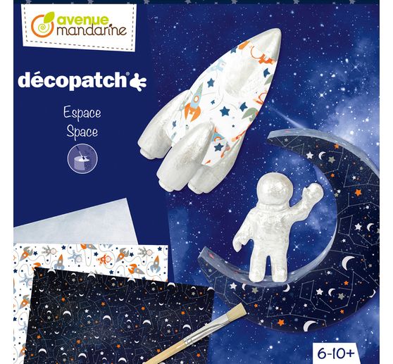Kreativ-Set D&eacute;copatch "Weltraum"