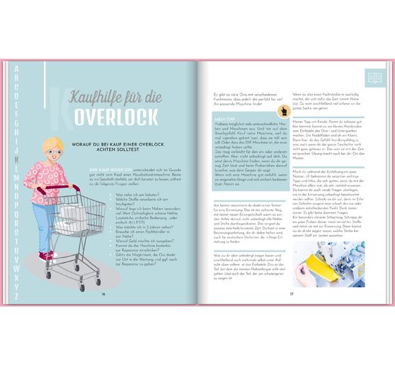 Buch "N&auml;h doch einfach Overlock"