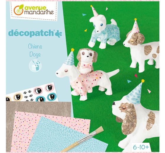 Kreativ-Box D&eacute;copatch "Hunde"