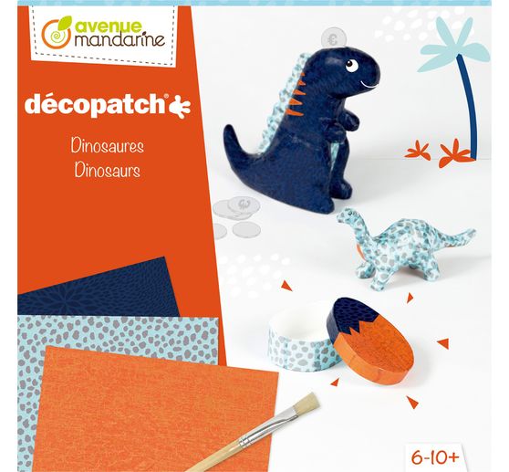 Kreativ-Box D&eacute;copatch "Dinosaurier"