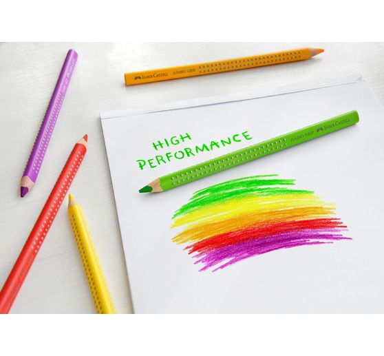 FABER-CASTELL Buntstifte "Jumbo Grip"