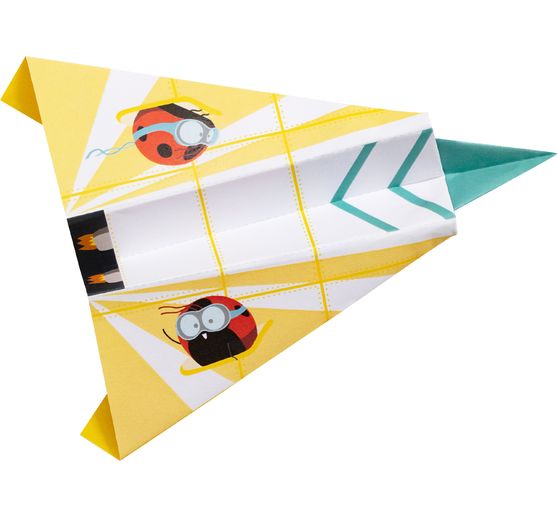 Kreativ-Box Origami "Flugzeuge und Raketen"