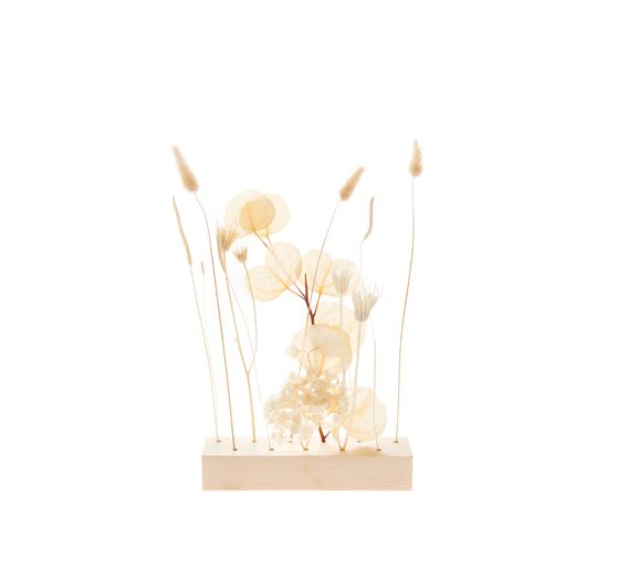 Rico Design Holzst&auml;nder f&uuml;r Trockenblumen, 21 x 4 x 5 cm