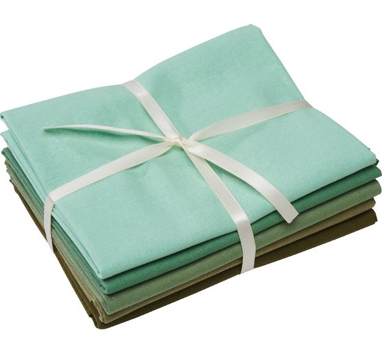 Stoffpaket Patchy Uni "Oliv-Gr&uuml;n"