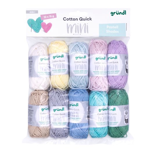Gr&uuml;ndl Cotton Quick Mini "Pastell Shades"