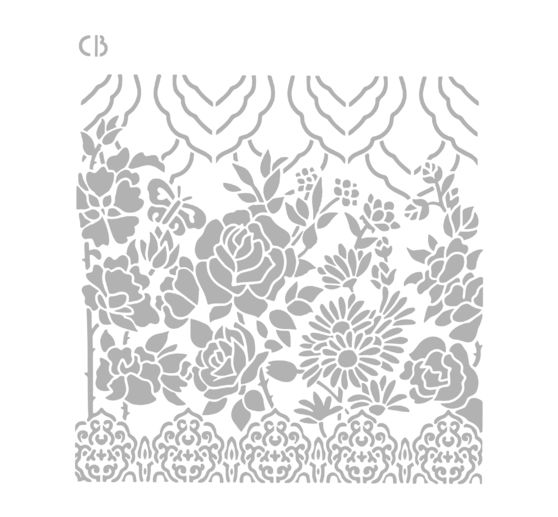 Schablone "Flower"