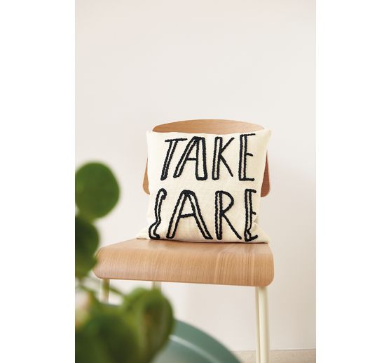 Rico Design Punch Needle Packung "Kissen Take Care"