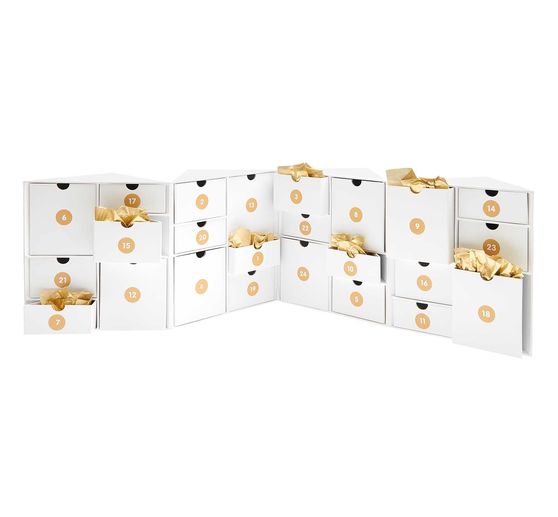 Klappschr&auml;nkchen mit 24 Sch&uuml;ben