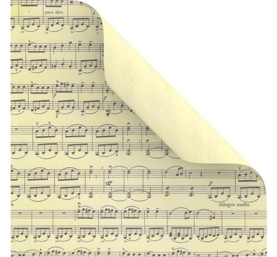 Faltbl&auml;tter "Text und Noten"