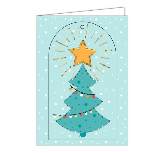 Embroidery card set "Christmas"