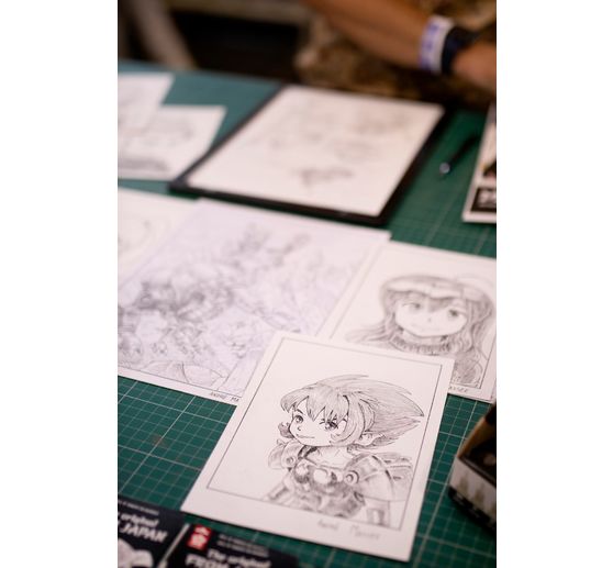 Sakura Manga Papier, 20 Blatt, 250 g/m&sup2;