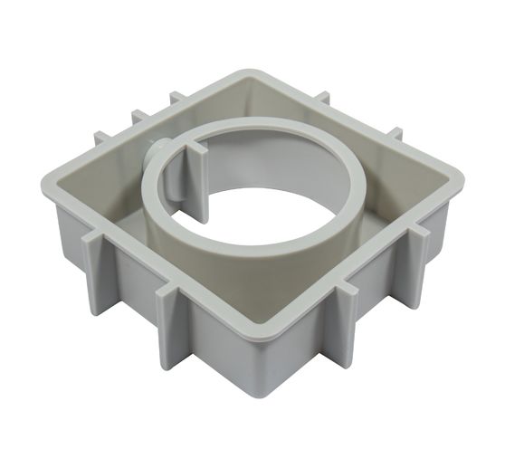 Silikon Gie&szlig;form "Vase Quadrat mit Kreis"