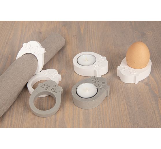 Silikon Gie&szlig;form "Happy Egg"