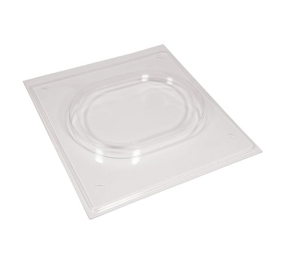 Gie&szlig;form "Dekoplatte Oval"