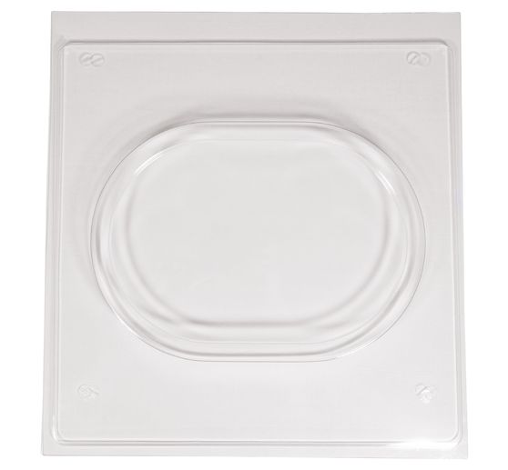 Gie&szlig;form "Dekoplatte Oval"