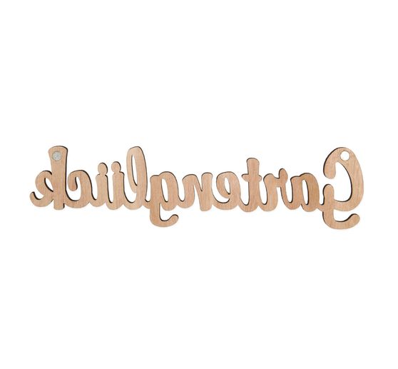 Lettering "Gartengl&uuml;ck"