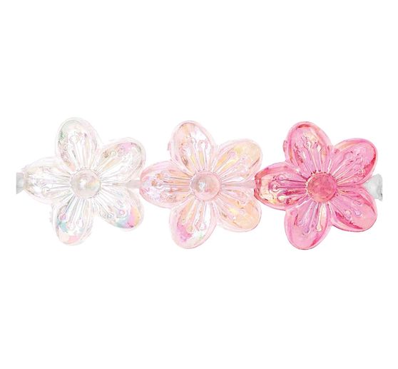 itoshii Perlen-Set "Bl&uuml;ten Holographisch"