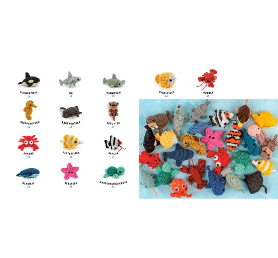 Book "Mini-Amigurumis - S&uuml;&szlig;e Meeresbewohner"
