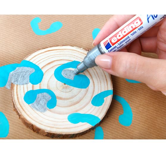 edding 5100 Acrylic "Acrylic marker - Pastel", Medium, set of 5