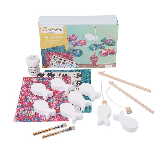 Creative set D&eacute;copatch "Fish fishing"
