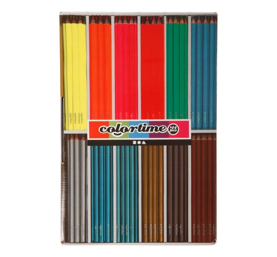 Colortime Buntstifte "Metallic & Neon", Mine 3 mm
