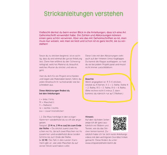 Buch "Mit Spa&szlig; Stricken lernen"