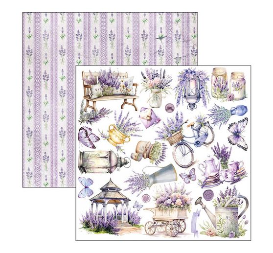 Scrapbook-Papier "Morning in Provence"