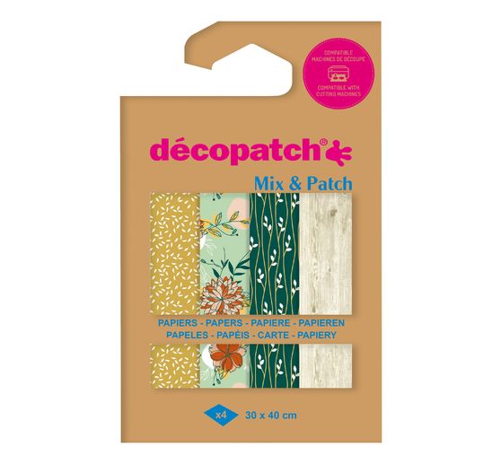 D&eacute;copatch Pocket Hot-Foil Collection Mix and Patch "Naturell"