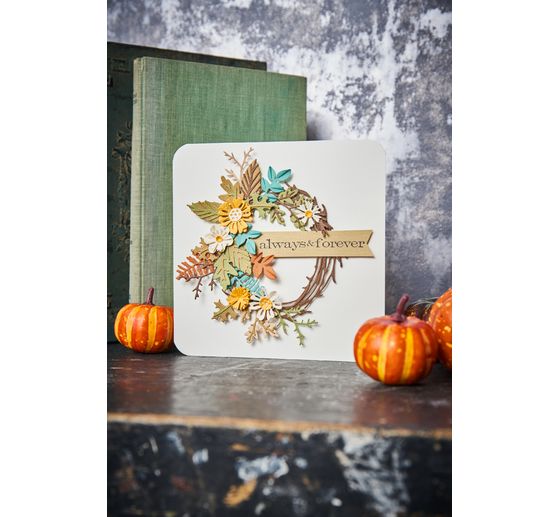 Sizzix Thinlits Stanzschablone "Foliage Wreath by Tim Holtz"