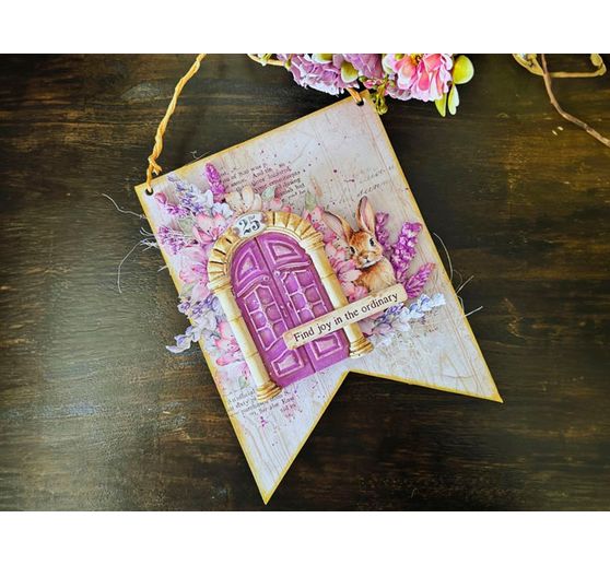Scrapbook-Block "Lavender"