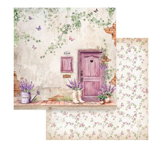 Scrapbook-Block "Lavender"
