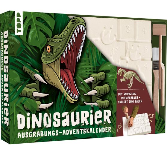 Adventskalender "Dinosaurier - Ausgrabungs-Spa&szlig;!"