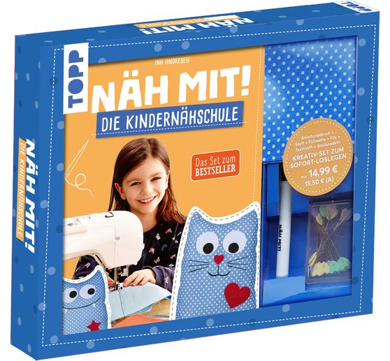 Kreativ-Set "N&auml;h mit! Die Kindern&auml;hschule"