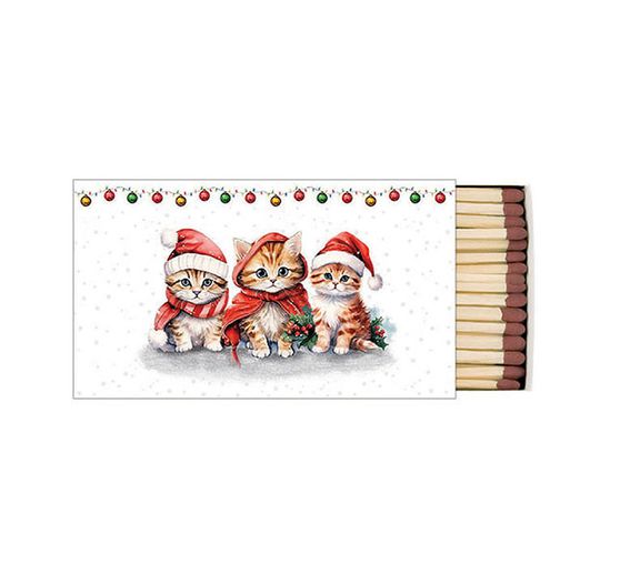 Serviette "Lustige Weihnachtsk&auml;tzchen"