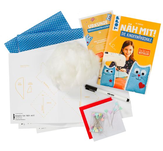Kreativ-Set "N&auml;h mit! Die Kindern&auml;hschule"