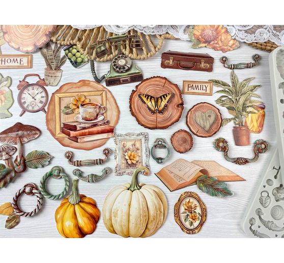 Silikon Gie&szlig;form "Golden Harmony"