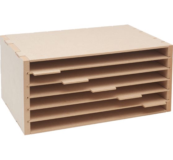 VBS Paper organizer "Flexio", A4 tabbed, 6 compartments